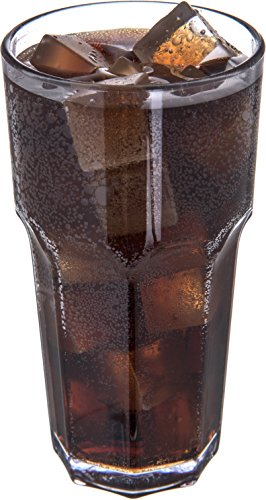 Carlisle FoodService Products Louis Clear Tumbler Short Glass for Restaurants, Catering, Kitchens, Plastic, 6 Ounces, Clear