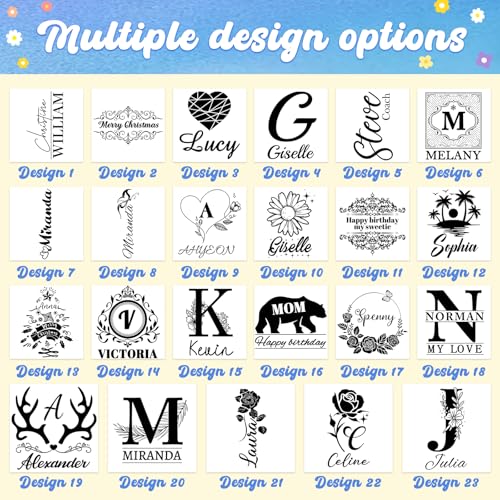 Personalized Glass Cup with Names Custom Water Tumbler Customized Coffee Drink Cup with Lid and Straw Customizable Birthdays Holidays Gifts for Kids Girls Boys 16OZ