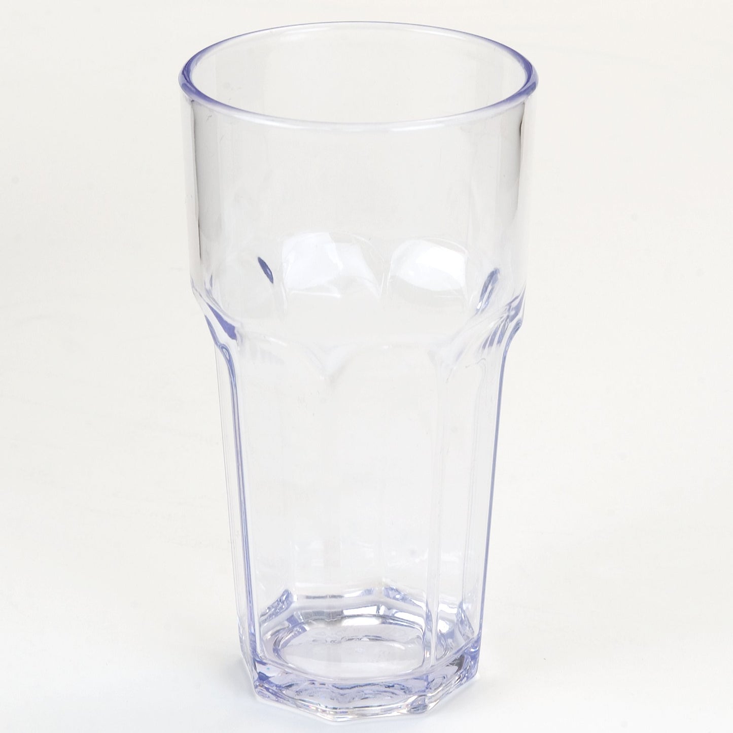 Carlisle FoodService Products Louis Clear Tumbler Short Glass for Restaurants, Catering, Kitchens, Plastic, 6 Ounces, Clear
