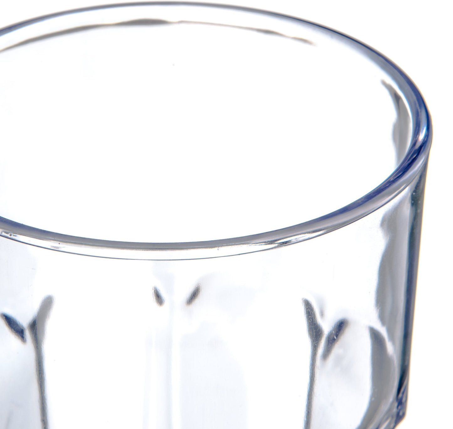 Carlisle FoodService Products Louis Clear Tumbler Short Glass for Restaurants, Catering, Kitchens, Plastic, 6 Ounces, Clear