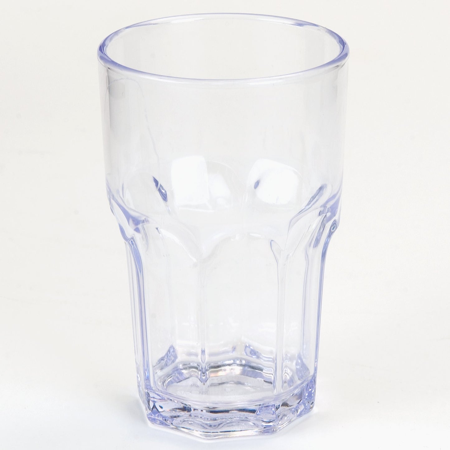Carlisle FoodService Products Louis Clear Tumbler Short Glass for Restaurants, Catering, Kitchens, Plastic, 6 Ounces, Clear