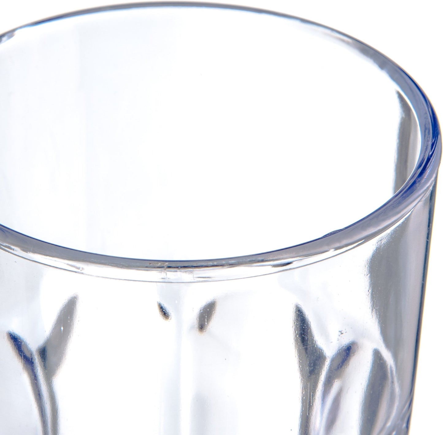 Carlisle FoodService Products Louis Clear Tumbler Short Glass for Restaurants, Catering, Kitchens, Plastic, 6 Ounces, Clear