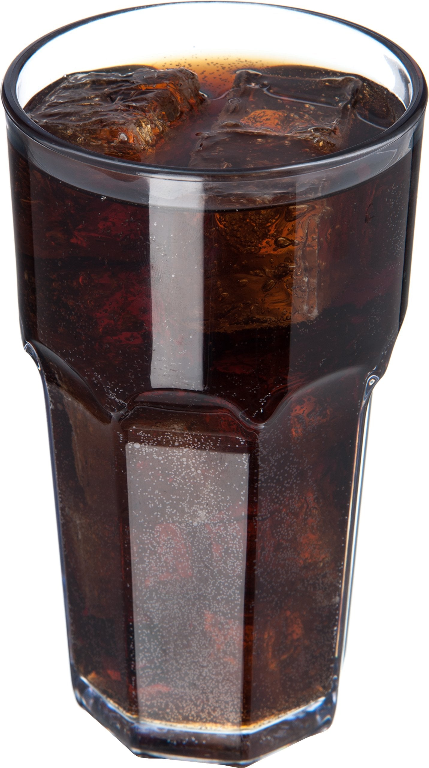 Carlisle FoodService Products Louis Clear Tumbler Short Glass for Restaurants, Catering, Kitchens, Plastic, 6 Ounces, Clear