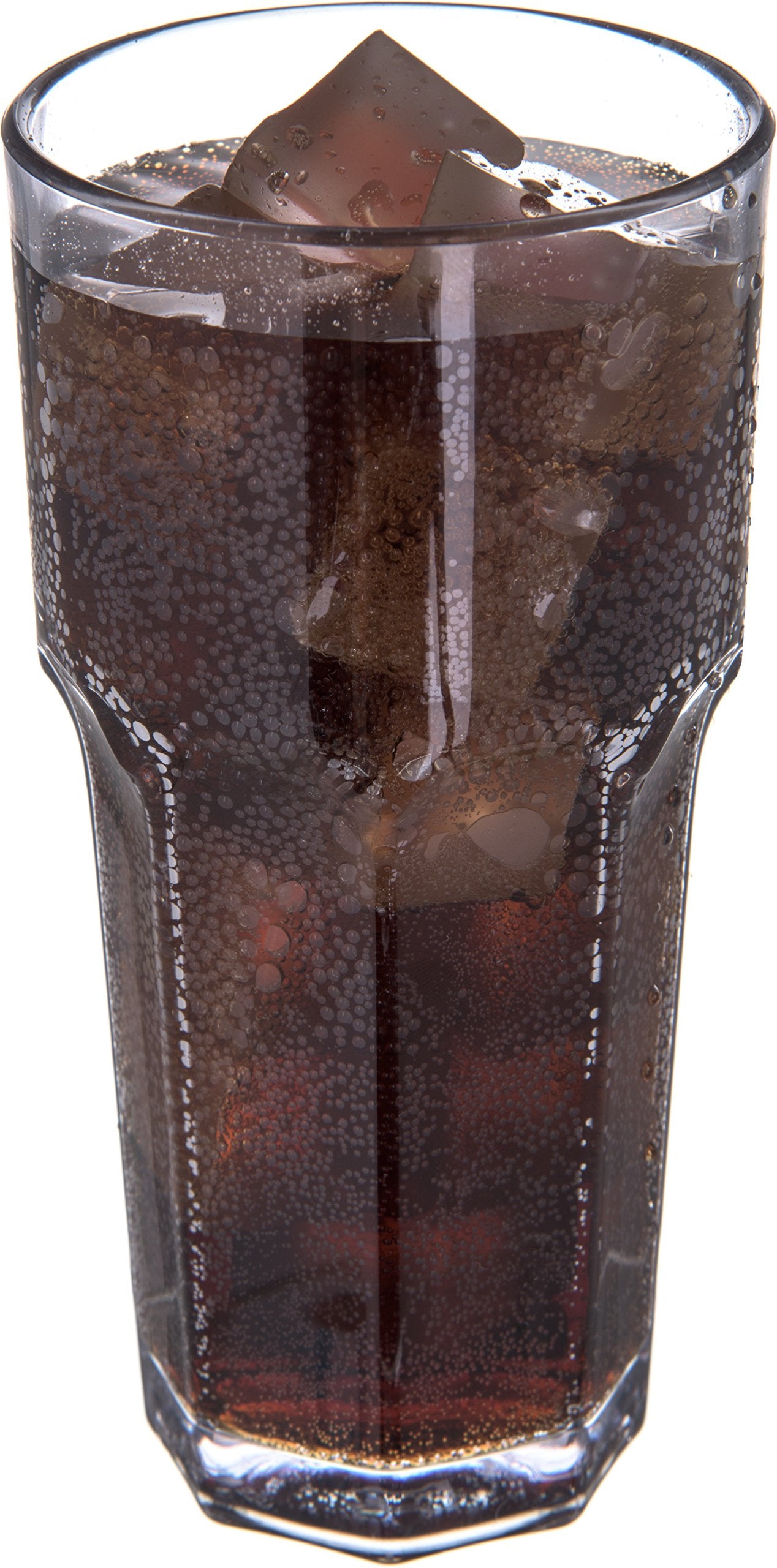 Carlisle FoodService Products Louis Clear Tumbler Short Glass for Restaurants, Catering, Kitchens, Plastic, 6 Ounces, Clear