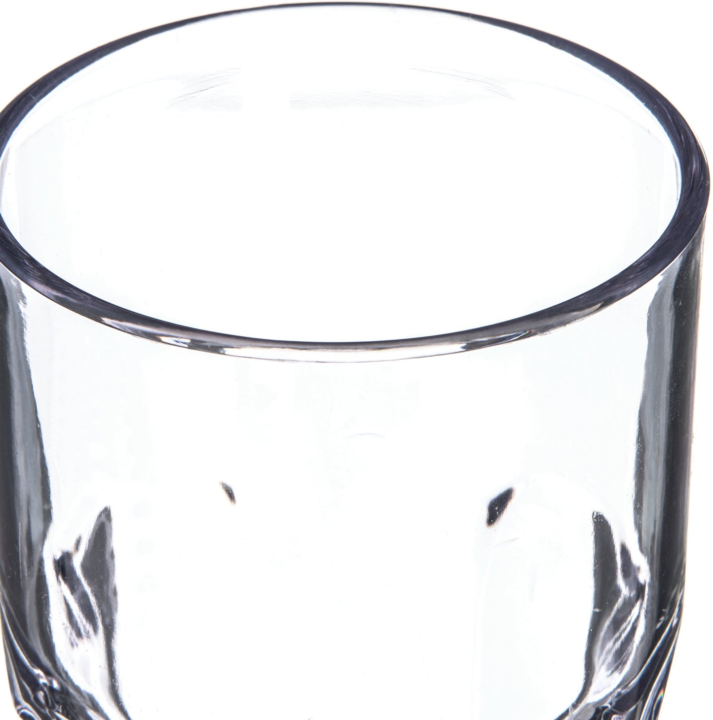 Carlisle FoodService Products Louis Clear Tumbler Short Glass for Restaurants, Catering, Kitchens, Plastic, 6 Ounces, Clear