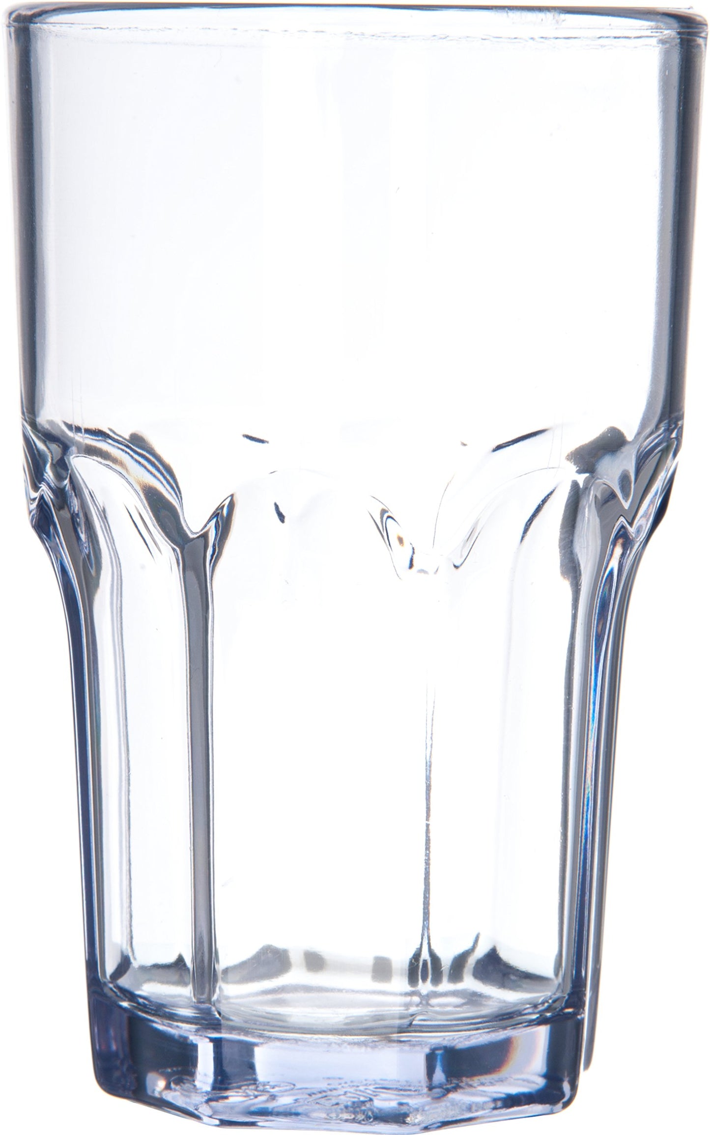 Carlisle FoodService Products Louis Clear Tumbler Short Glass for Restaurants, Catering, Kitchens, Plastic, 6 Ounces, Clear