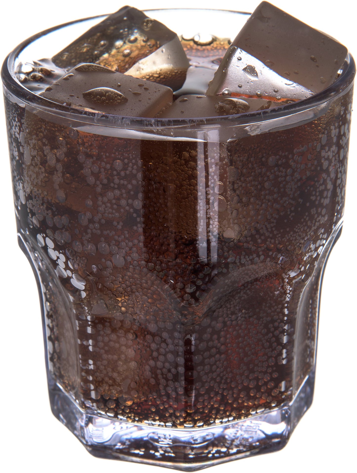 Carlisle FoodService Products Louis Clear Tumbler Short Glass for Restaurants, Catering, Kitchens, Plastic, 8 Ounces, Clear, 1 Count (Pack of 1)