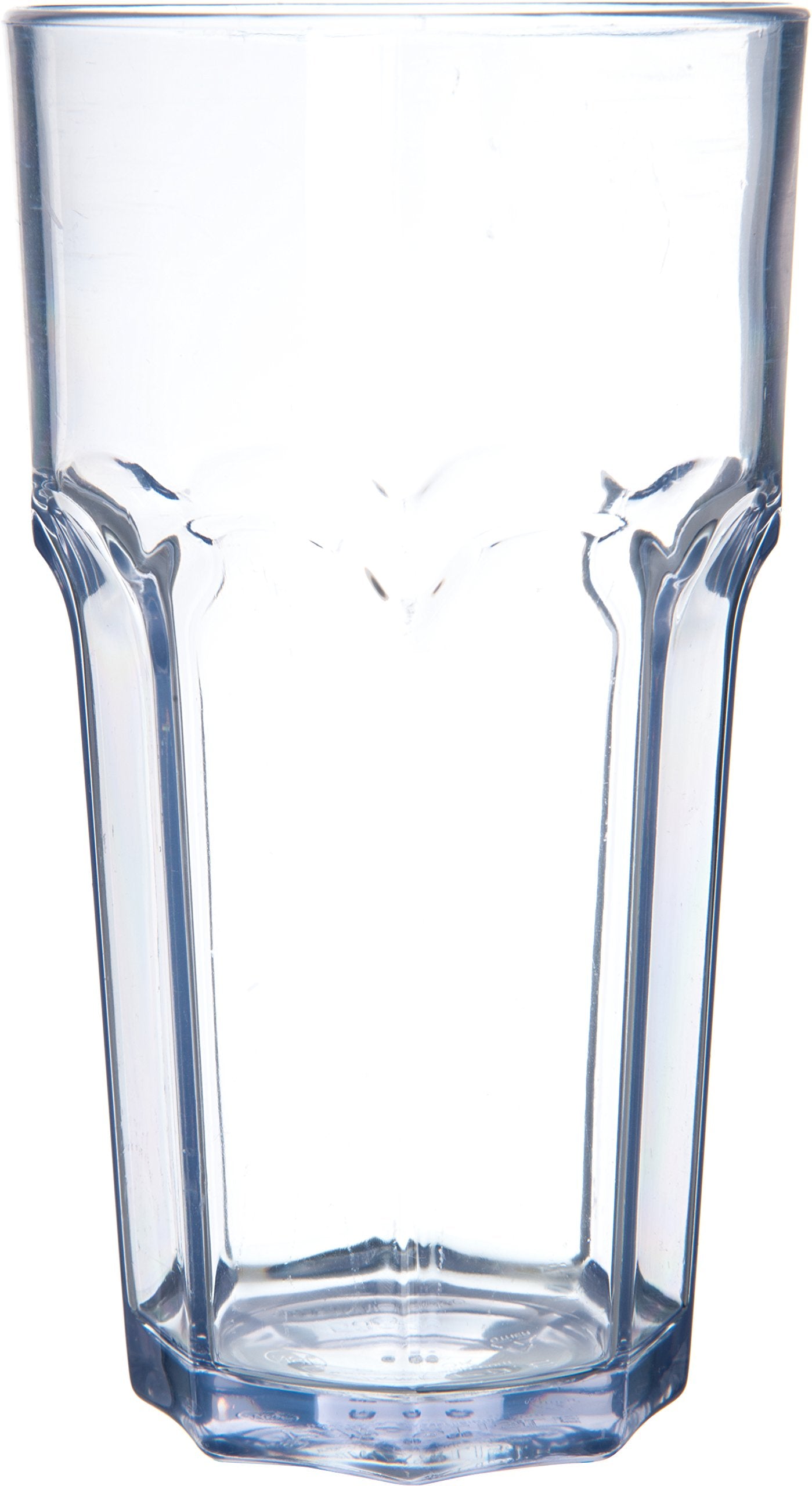 Carlisle FoodService Products Louis Clear Tumbler Short Glass for Restaurants, Catering, Kitchens, Plastic, 6 Ounces, Clear